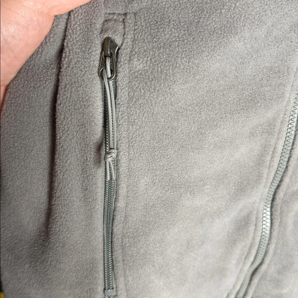 The North Face Men's Glacier Fleece Jacket Mid Gray Heather Size Medium